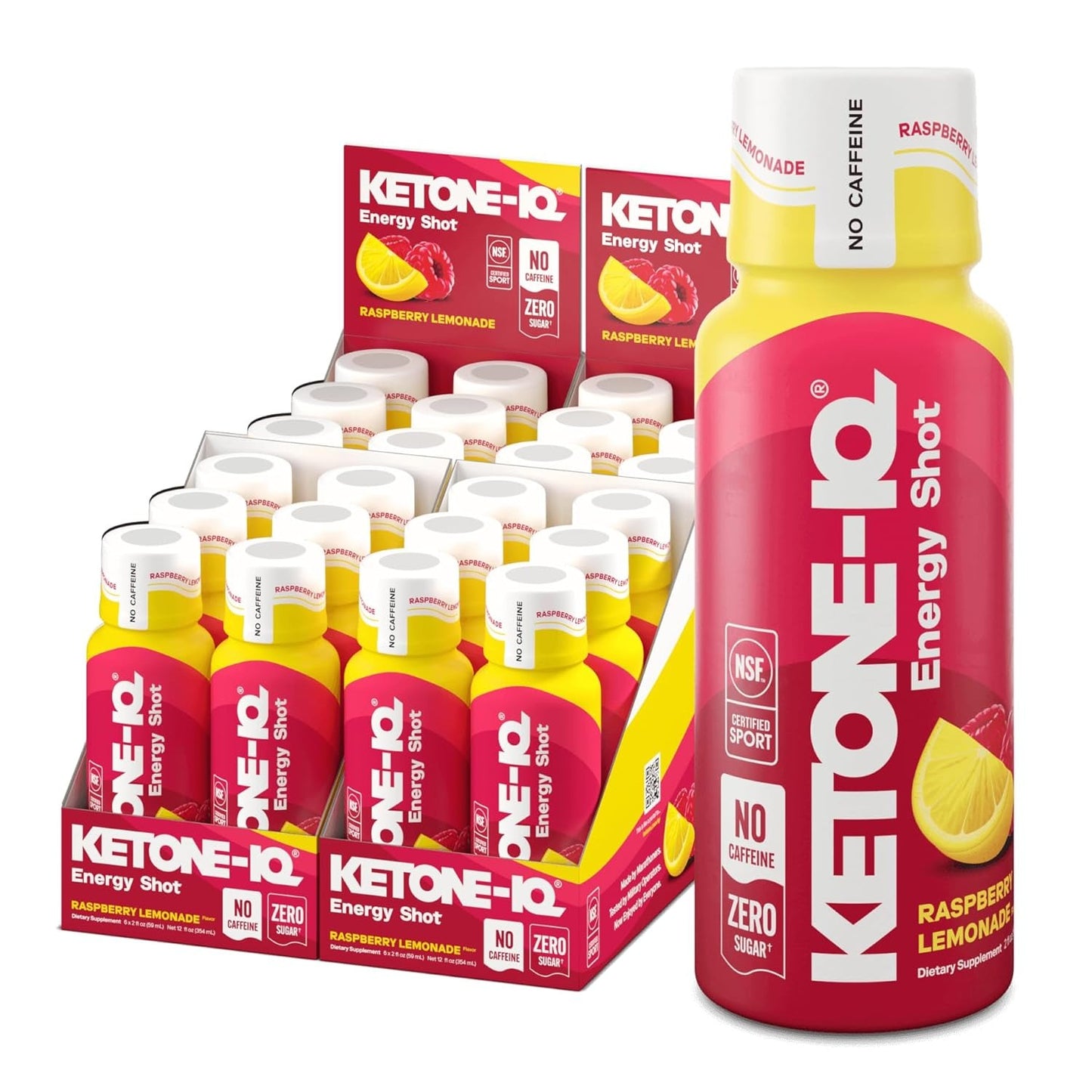 Ketone-IQ No Caffeine Shot(melocotón)